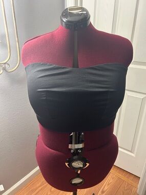 YITTY Black Bandeau Strapless Bralette Size XXL NO STRAPS included NWT